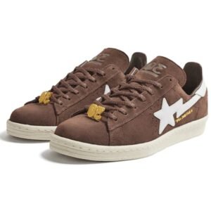 Adidas 80s Bape Brown - Sneaker basket homme femme - 2