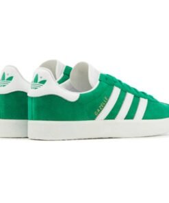 Adidas Gazelle 85 Green White Gold Metallic - Sneaker basket homme femme - 3