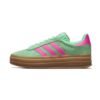 Adidas Gazelle Bold Pulse Mint Pink - Sneaker basket homme femme - 1