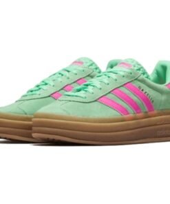 Adidas Gazelle Bold Pulse Mint Pink - Sneaker basket homme femme - 2