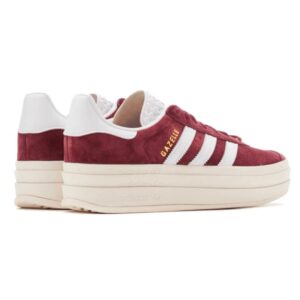 Adidas Gazelle Bold Shadow Red - Sneaker basket homme femme - 3