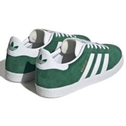 Adidas Gazelle Junior Dark Green White - Sneaker basket homme femme - 3