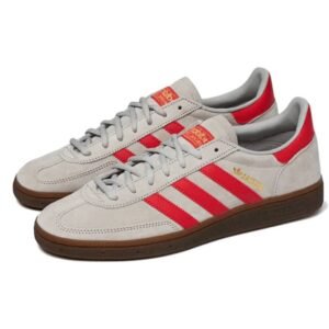 Adidas Handball Spezial Grey Hi-Res Red - Sneaker basket homme femme - 2