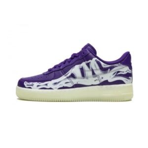 Air Force 1 Low '07 QS Purple Skeleton Halloween (2021) - Sneaker basket homme femme - 1