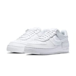 Air Force 1 Low Shadow Triple White - Sneaker basket homme femme - 2