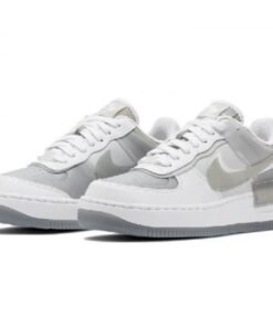 Air Force 1 Low Shadow White Particle Grey - Sneaker basket homme femme - 2
