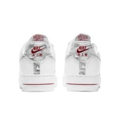 Air Force 1 Low Topography Pack White University Red - Sneaker basket homme femme - 3