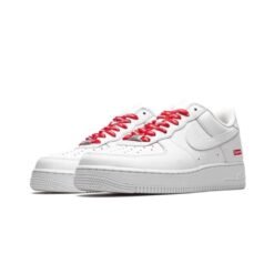 Air Force 1 Low White Supreme - Sneaker basket homme femme - 1