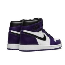 Air Jordan 1 High Court Purple White- Sneaker basket homme femme - 3
