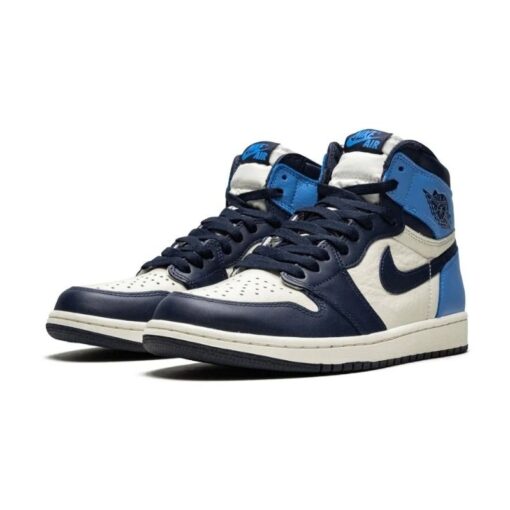 Air Jordan 1 High Obsidian - Sneaker basket homme femme - 2