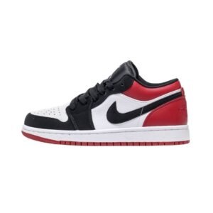 Air Jordan 1 Low Black Toe - Sneaker basket homme femme - 1