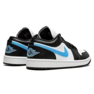 Air Jordan 1 Low Black University Blue White - Sneaker basket homme femme - 3