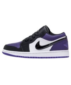 Air Jordan 1 Low Court Purple - Sneaker basket homme femme - 1