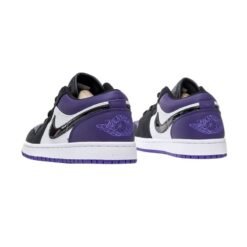 Air Jordan 1 Low Court Purple - Sneaker basket homme femme - 3