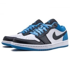 Air Jordan 1 Low Laser Blue - Sneaker basket homme femme - 2