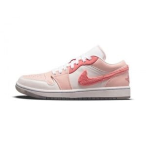 Air Jordan 1 Low SE Mighty Swooshers Pink - Sneaker basket homme femme - 1