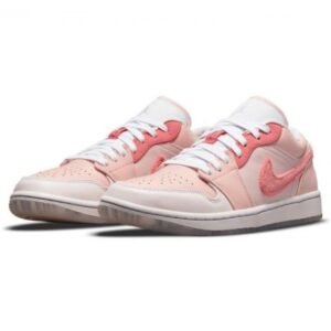 Air Jordan 1 Low SE Mighty Swooshers Pink - Sneaker basket homme femme - 2