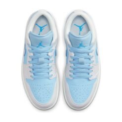 Air Jordan 1 Low SE Reverse Ice Blue - Sneaker basket homme femme - 3