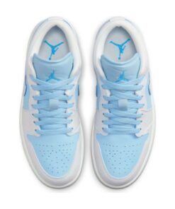 Air Jordan 1 Low SE Reverse Ice Blue - Sneaker basket homme femme - 3