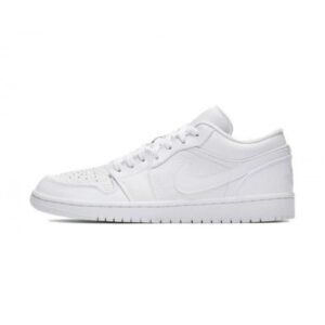 Air Jordan 1 Low Triple White (2019) - Sneaker basket homme femme - 1