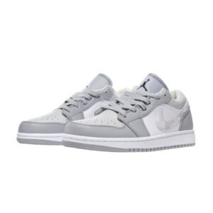 Air Jordan 1 Low White Camo - Sneaker basket homme femme - 2