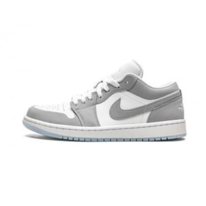 Air Jordan 1 Low Wolf Grey - Sneaker basket homme femme - 1