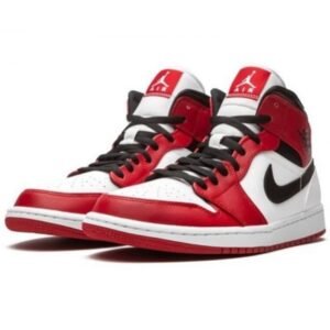 Air Jordan 1 Mid Chicago (2020) - Sneaker basket homme femme - 2