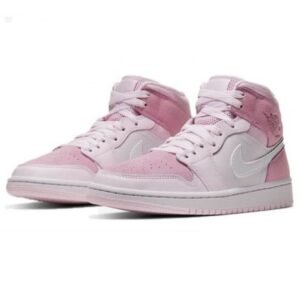 Air Jordan 1 Mid Digital Pink - Sneaker basket homme femme - 2