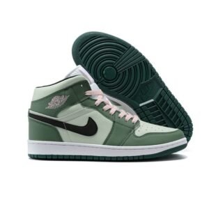 Air Jordan 1 Mid Dutch Green - Sneaker basket homme femme - 3