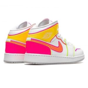 Air Jordan 1 Mid Edge Glow - Sneaker basket homme femme - 3