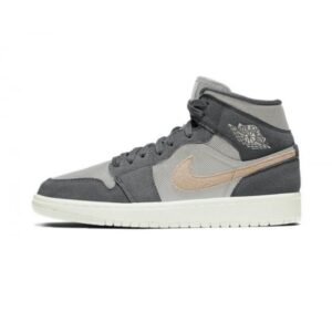 Air Jordan 1 Mid Grey Onyx - Sneaker basket homme femme - 1