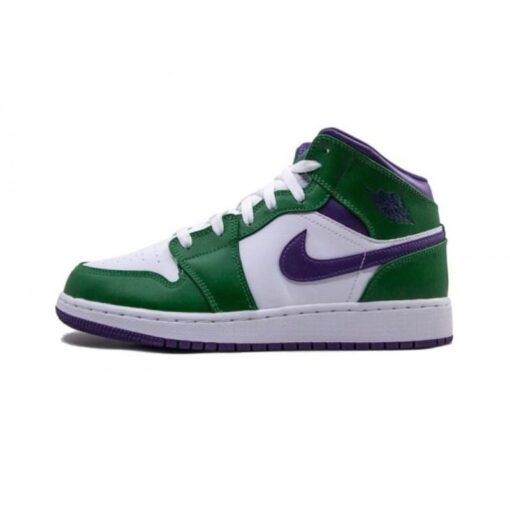 Air Jordan 1 Mid Incredible Hulk - Sneaker basket homme femme - 1