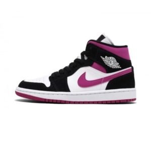 Air Jordan 1 Mid Magenta - Sneaker basket homme femme - 1