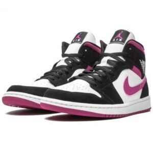 Air Jordan 1 Mid Magenta - Sneaker basket homme femme - 2