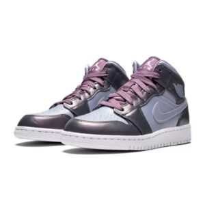 Air Jordan 1 Mid Monsoon Blue - Sneaker basket homme femme - 2