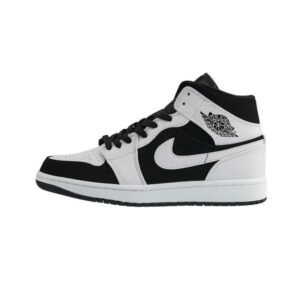 Air Jordan 1 Mid Panda - Sneaker basket homme femme - 1