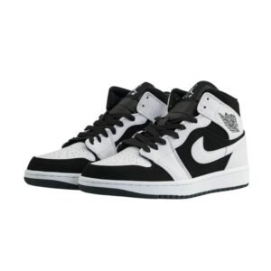 Air Jordan 1 Mid Panda - Sneaker basket homme femme - 2