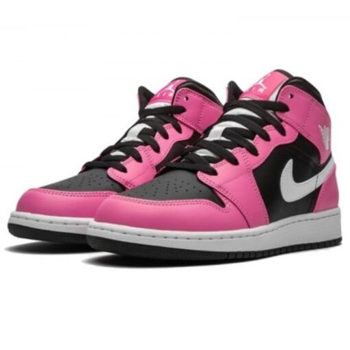 Air Jordan 1 Mid Pinksicle - Sneaker basket homme femme - 2