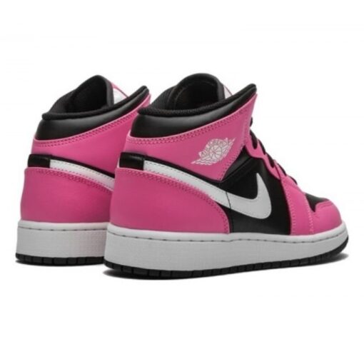 Air Jordan 1 Mid Pinksicle - Sneaker basket homme femme - 3