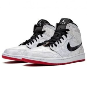 Air Jordan 1 Mid SE Fearless Edison Chen CLOT - Sneaker basket homme femme - 2