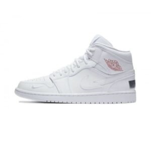 Air Jordan 1 Mid SE Nike Swoosh On Tour (2020) - Sneaker basket homme femme - 1