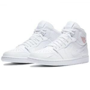 Air Jordan 1 Mid SE Nike Swoosh On Tour (2020) - Sneaker basket homme femme - 2