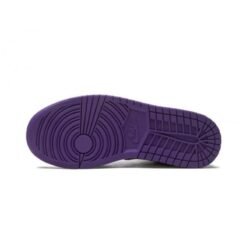 Air Jordan 1 Mid SE Purple - Sneaker basket homme femme - 4