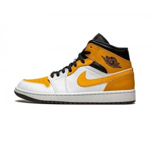 Air Jordan 1 Mid University Gold - Sneaker basket homme femme - 1