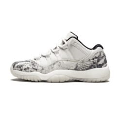 Air Jordan 11 Retro Low Snake Light Bone - Sneaker basket homme femme - 1