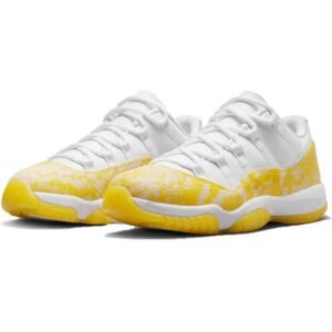 Air Jordan 11 Retro Low Yellow Snakeskin - Sneaker basket homme femme - 2