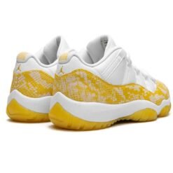 Air Jordan 11 Retro Low Yellow Snakeskin - Sneaker basket homme femme - 3