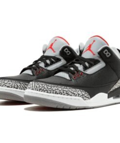 Air Jordan 3 Retro Black Cement (2018) - Sneaker basket homme femme - 2