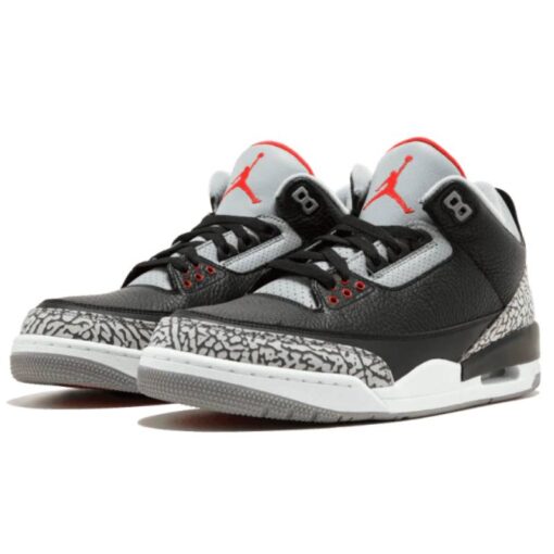 Air Jordan 3 Retro Black Cement (2018) - Sneaker basket homme femme - 2