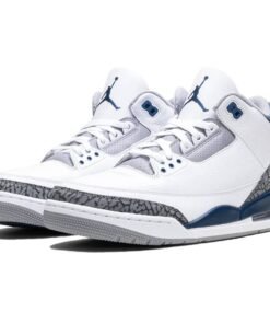 Air Jordan 3 Retro Midnight Navy - Sneaker basket homme femme - 2